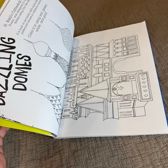 Make Buildings Kids Doodle Design Activity Book Draw & Color Kane Miller - Picture 10 of 16
